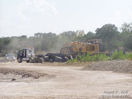 Trencher arrives at Riva Ridge