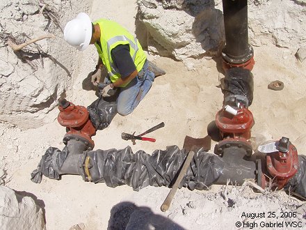 Riva Ridge underground piping